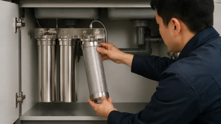 Filter Replacement Under Sink visual guide