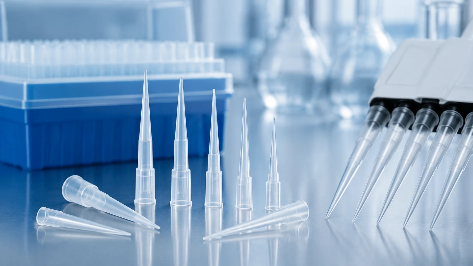Filter Tips for Pipettes visual guide