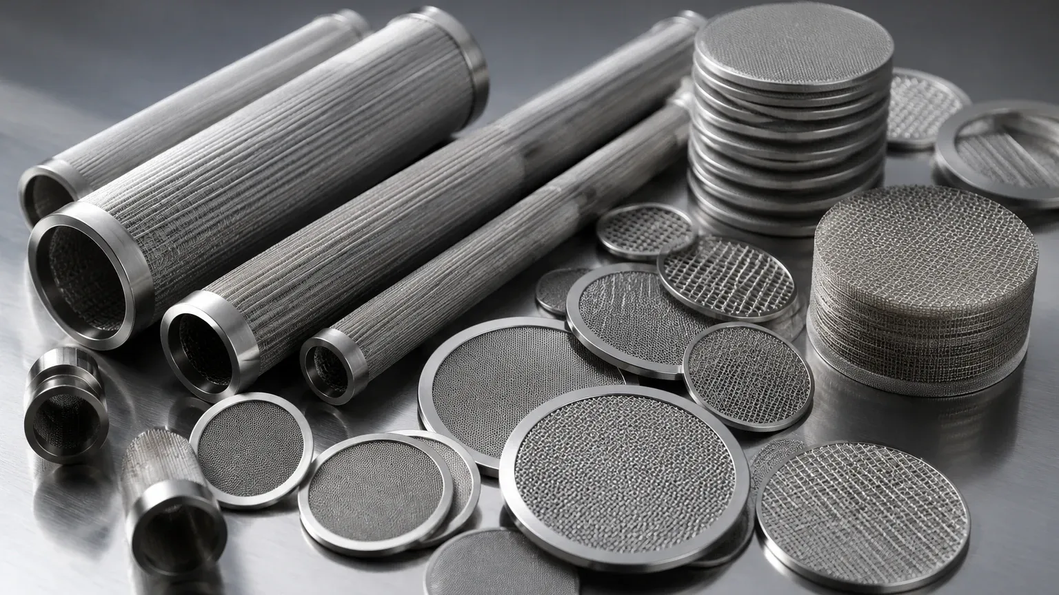 Filter Tubes and Discs visual guide
