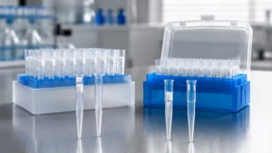 Filtered vs Unfiltered Pipette Tips visual guide