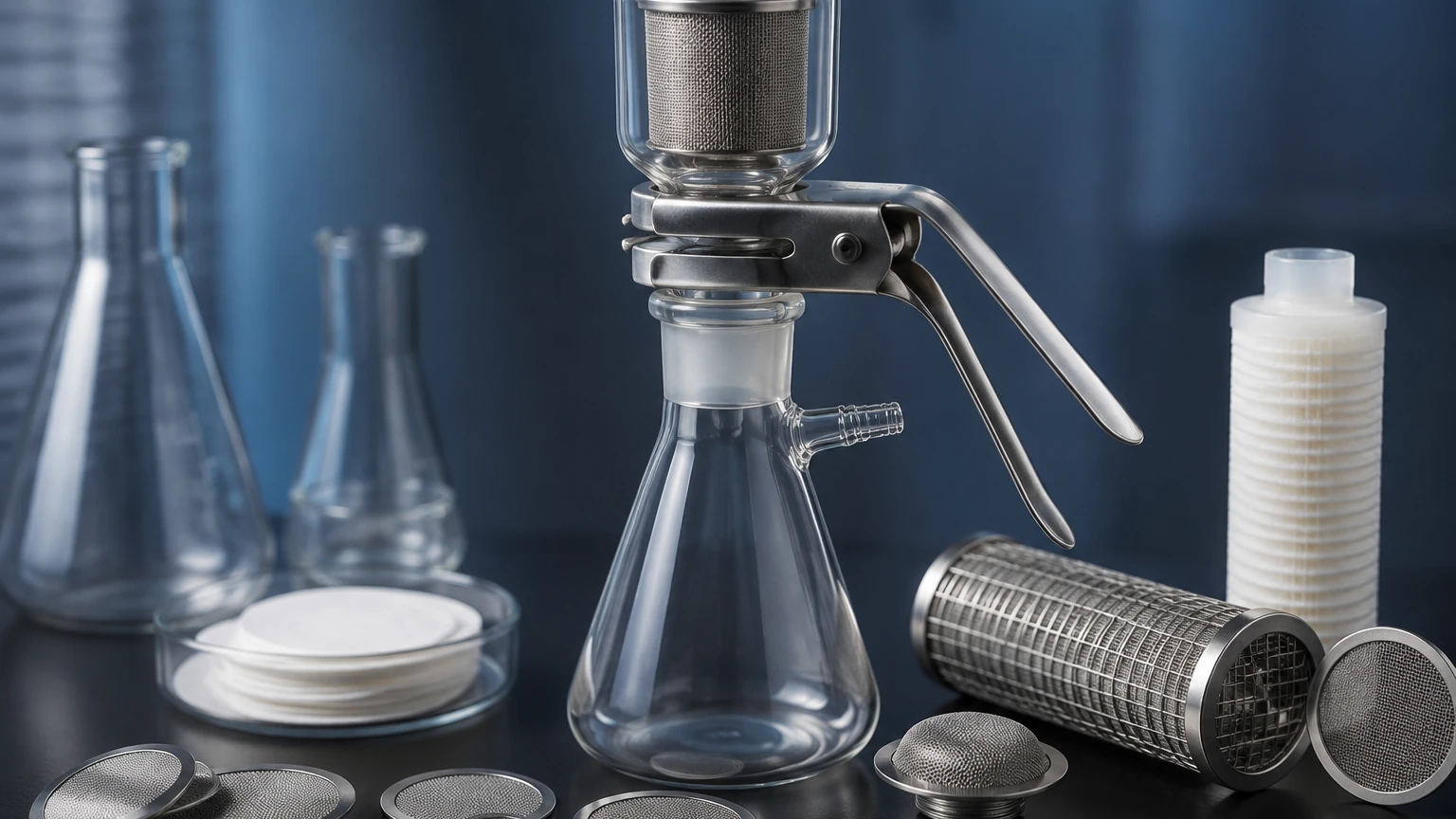 Filtering Flask Chemistry visual guide
