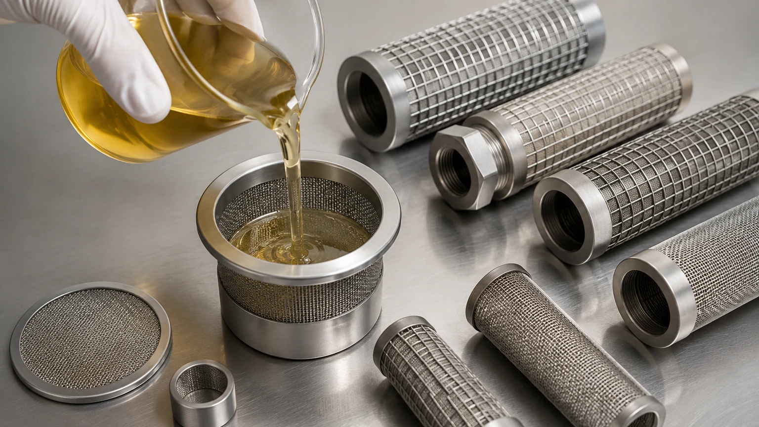 Filtering New Oil Filtering New Oil visual guide