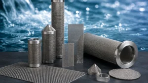Filtration Mesh for Water Treatment visual guide