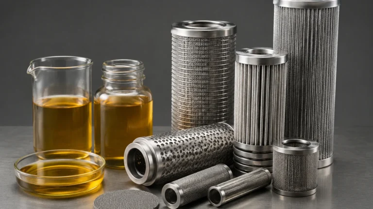 Filtration of Oil visual guide