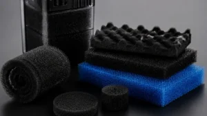 Fish Tank Filter Foam visual guide