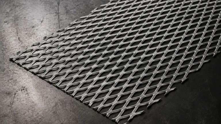 Flat Expanded Metal Sheet visual guide