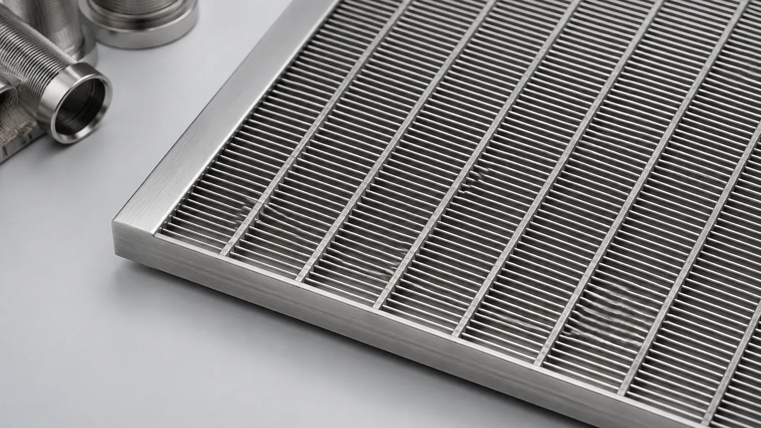 Flat Wedge Wire Screen visual guide