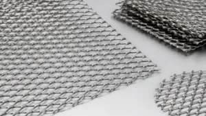 Flattened Expanded Metal Mesh visual guide