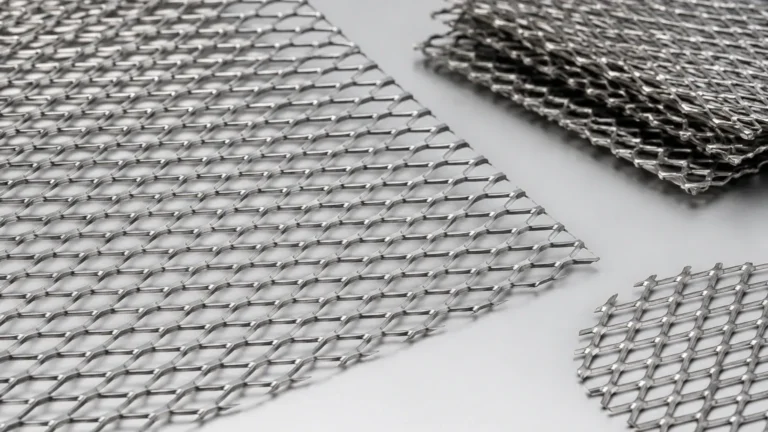 Flattened Expanded Metal Mesh visual guide