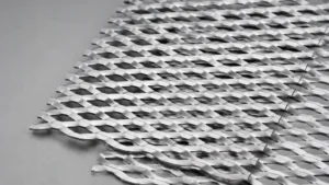 Flattened Expanded Metal Sheet visual guide