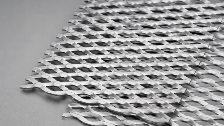 Flattened Expanded Metal Sheet visual guide