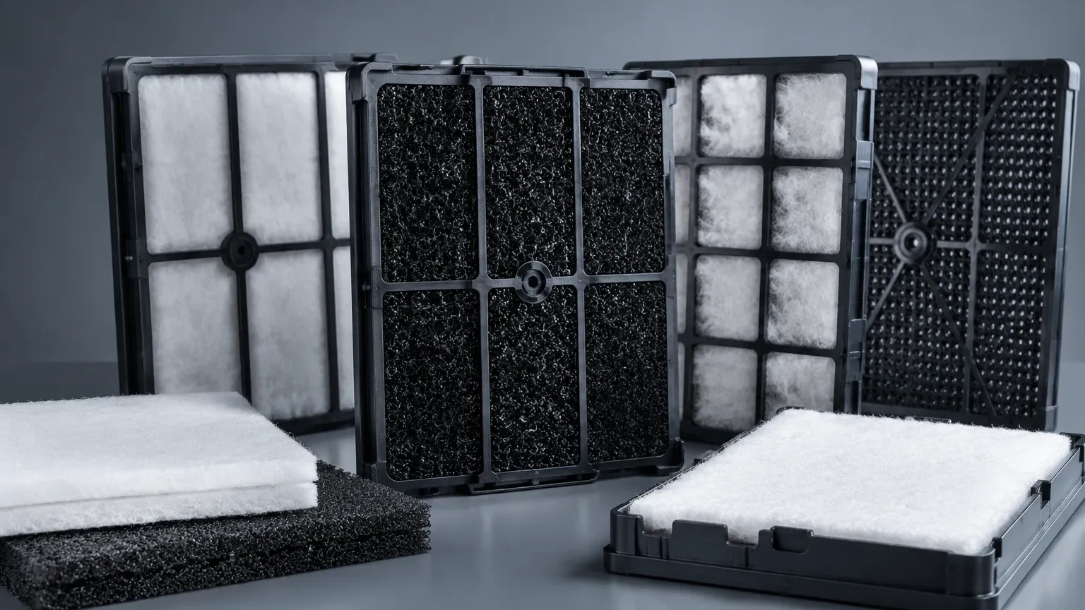 Fluval U2 Filter Cartridges visual guide