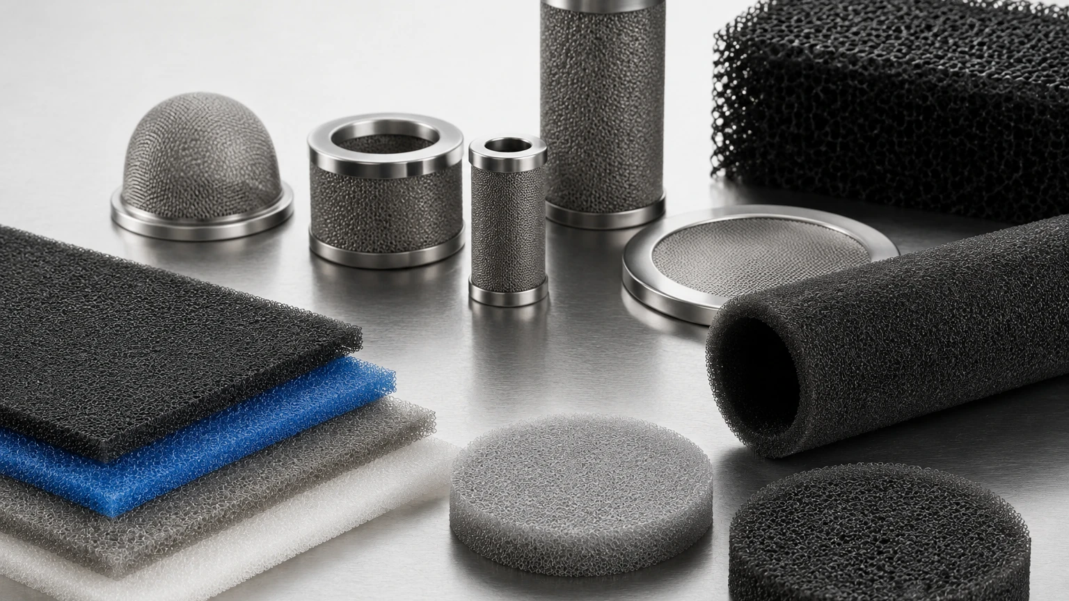 Foam Filters visual guide