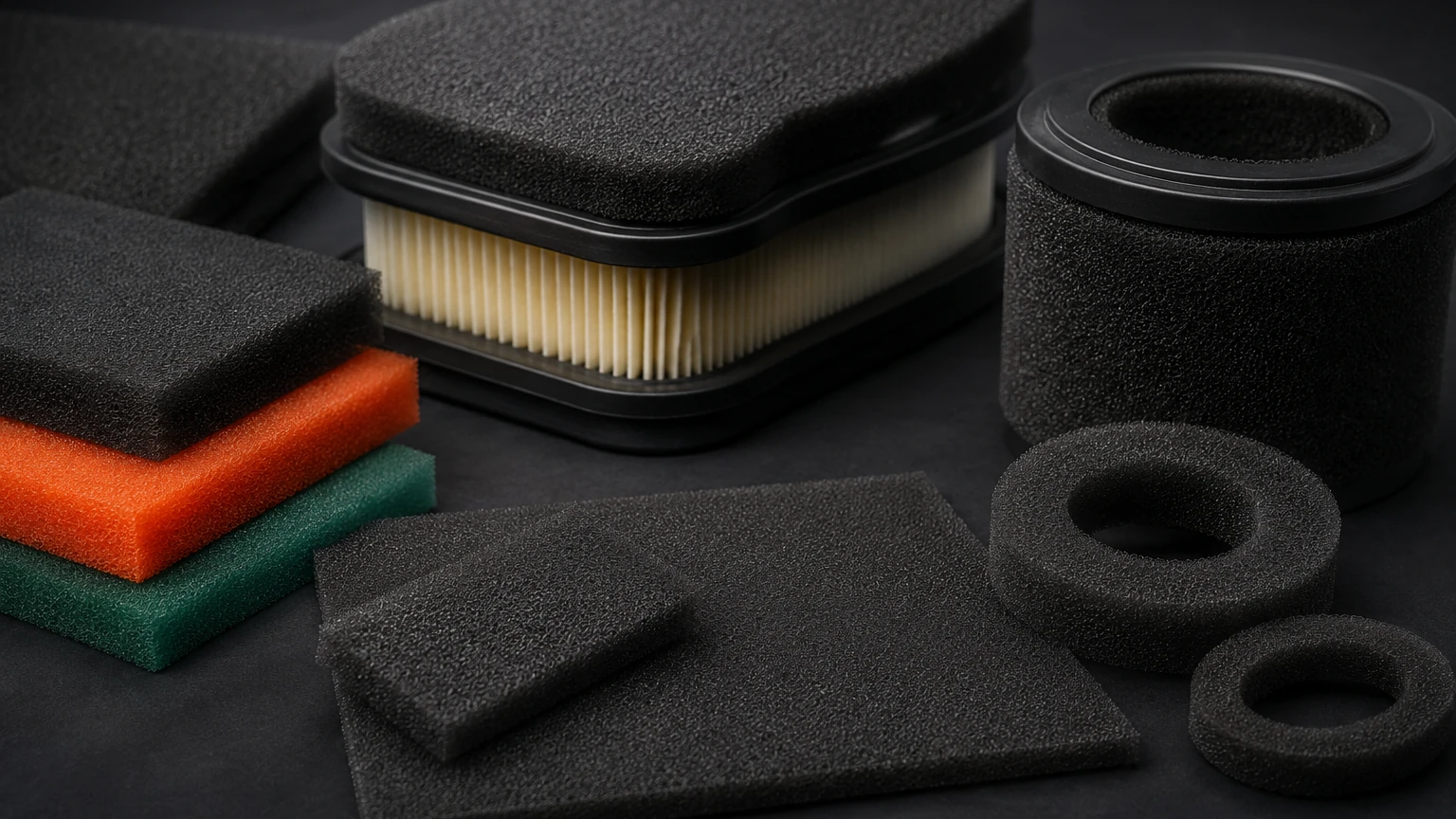 Foam for Air Filter visual guide