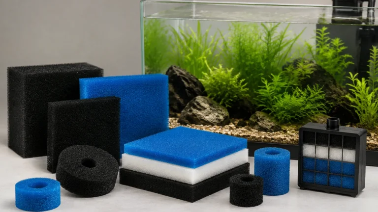 Foam for Fish Tank Filters visual guide