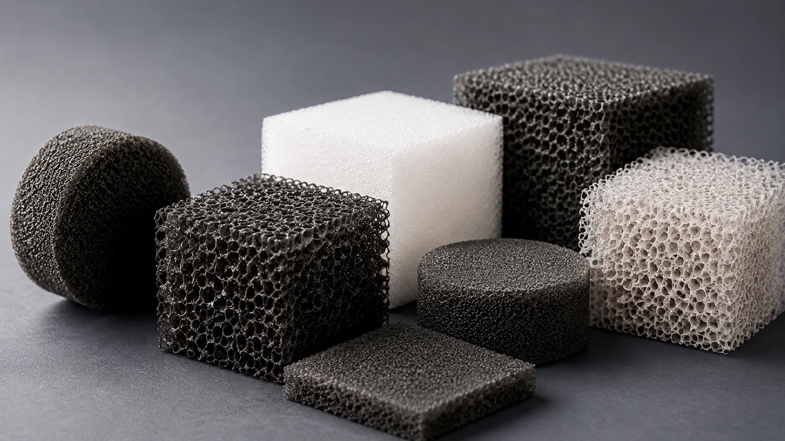 Foam Polyester visual guide