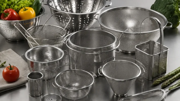 Food Strainers & Colanders visual guide