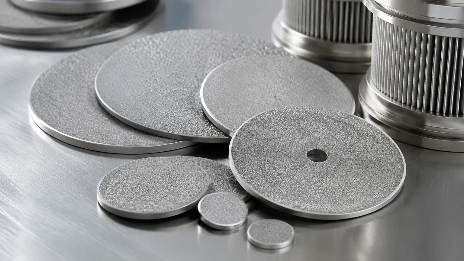 Fritted Filter Discs visual guide