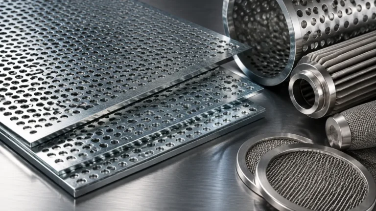 Galvanised Perforated Metal Sheet visual guide