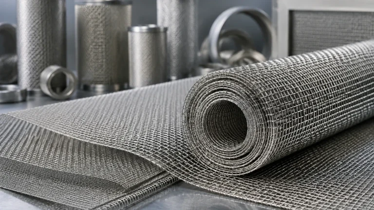 Galvanised Woven Wire Mesh visual guide