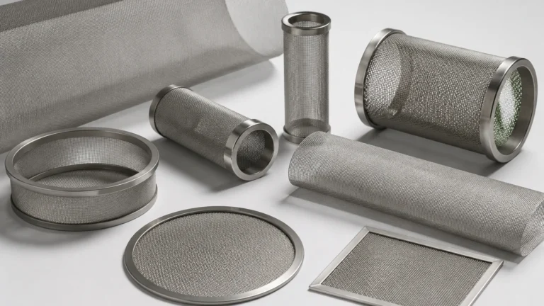 Garden Metal Net Filter visual guide