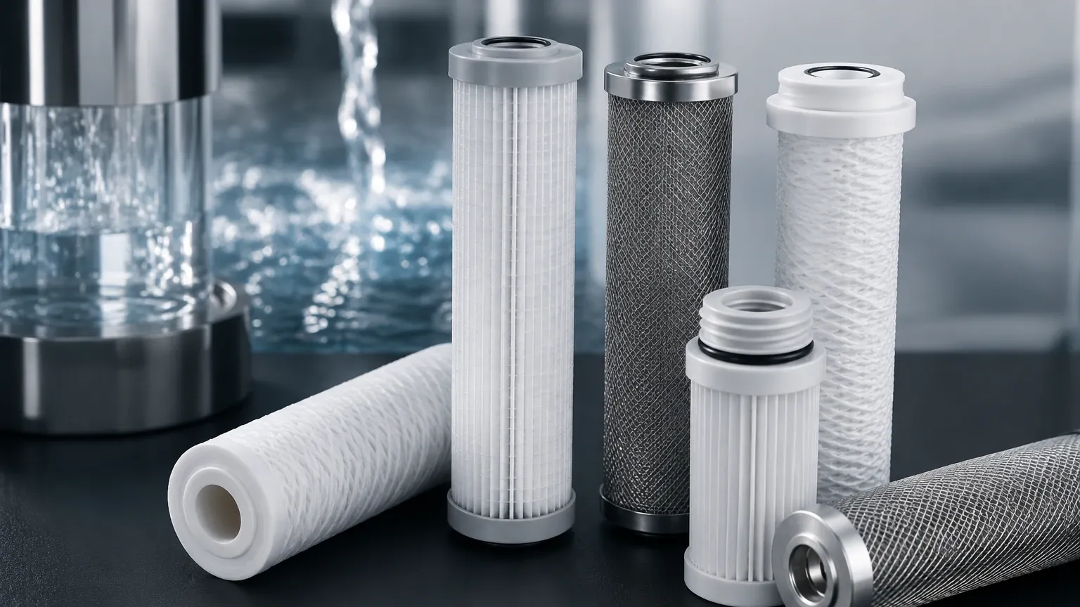 George Home Water Filter Cartridges visual guide
