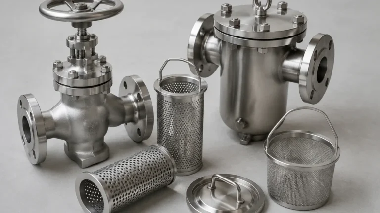 Glando Valves and Strainers visual guide