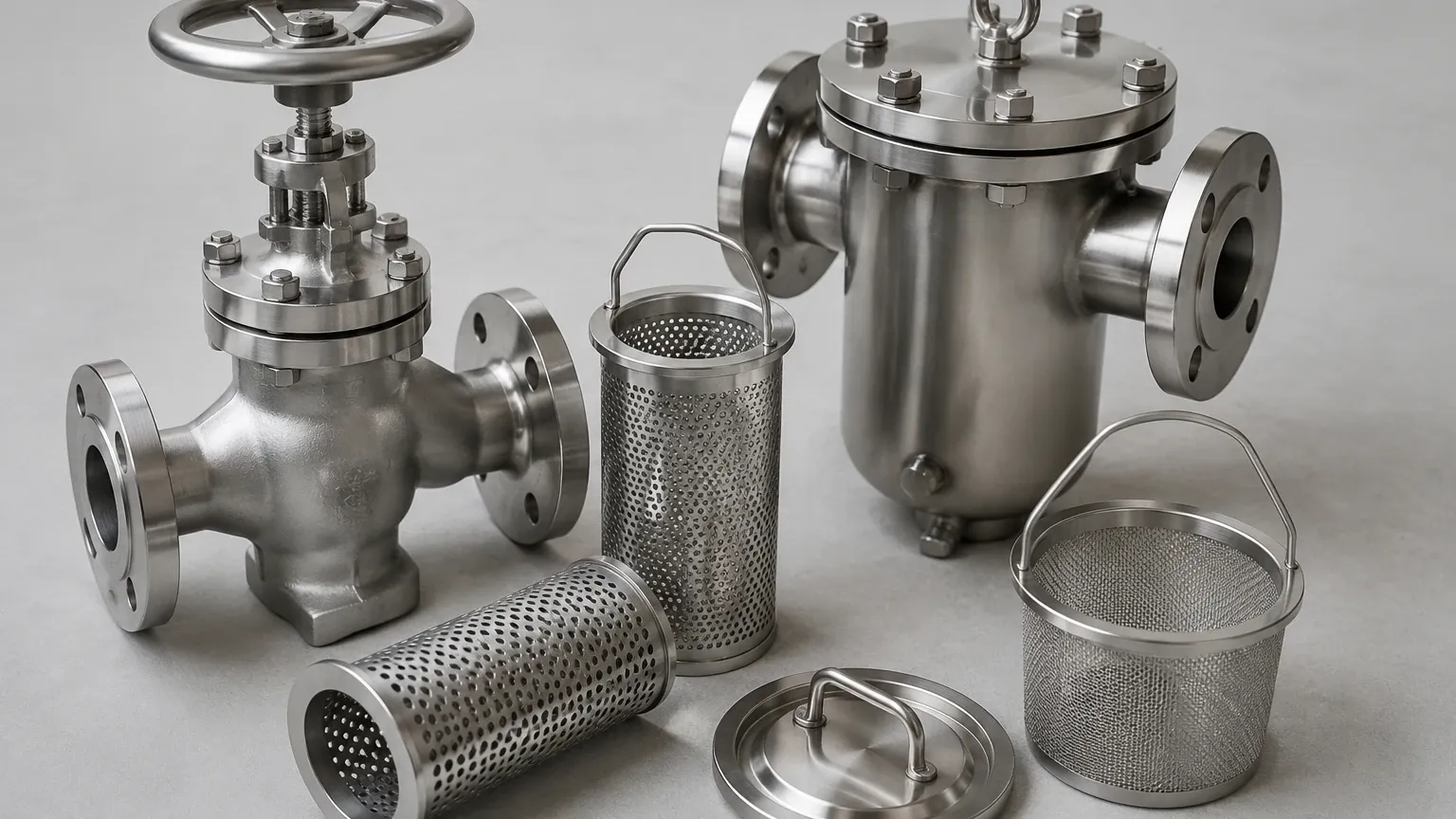 Glando Valves and Strainers Glando Valves and Strainers visual guide