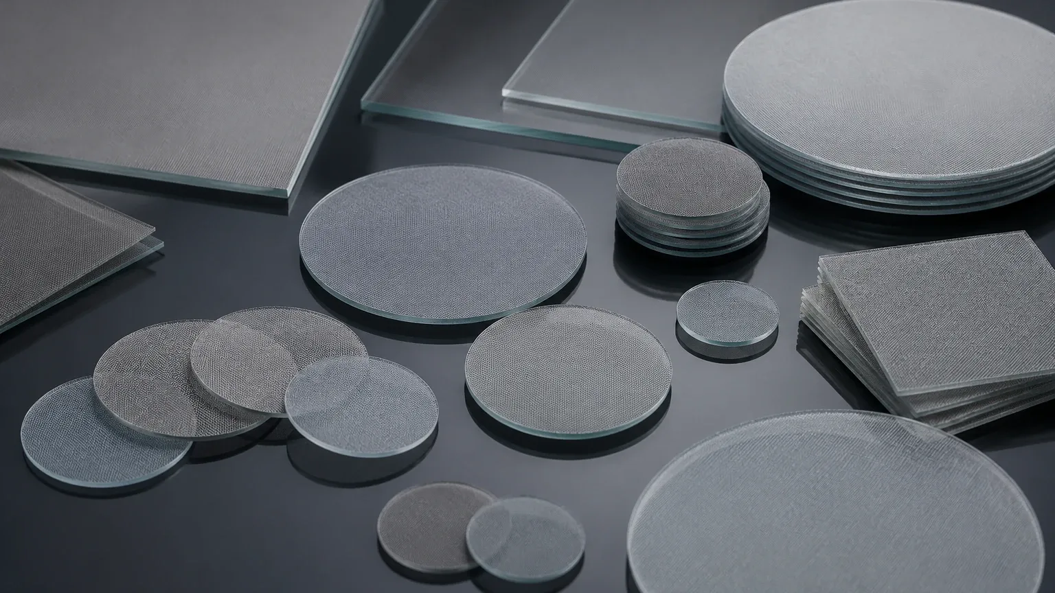 Glass Filter Discs visual guide