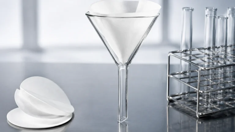 Glass Filter Funnel visual guide