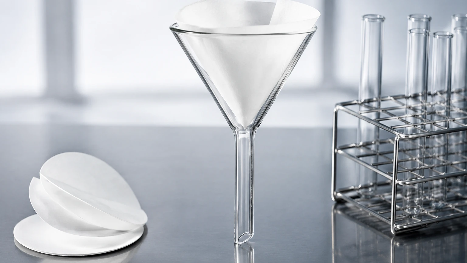 Glass Filter Funnel visual guide