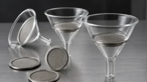 Glass Funnel Filter visual guide