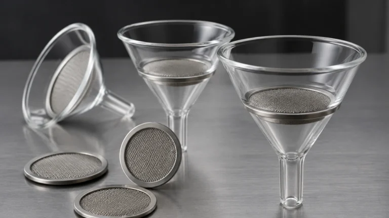 Glass Funnel Filter visual guide