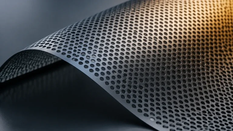 Gradient Perforated Metal visual guide