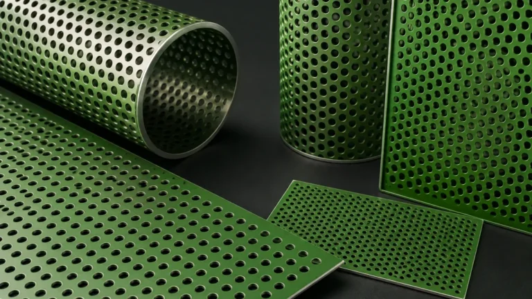 Green Perforated Metal visual guide