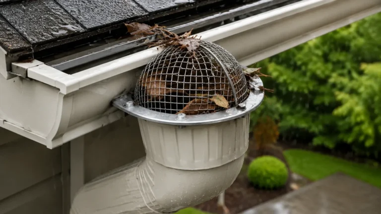 Gutter Downspout Strainers visual guide