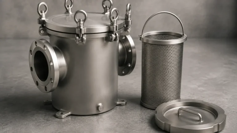 Hastelloy C276 Simplex Basket Strainers visual guide