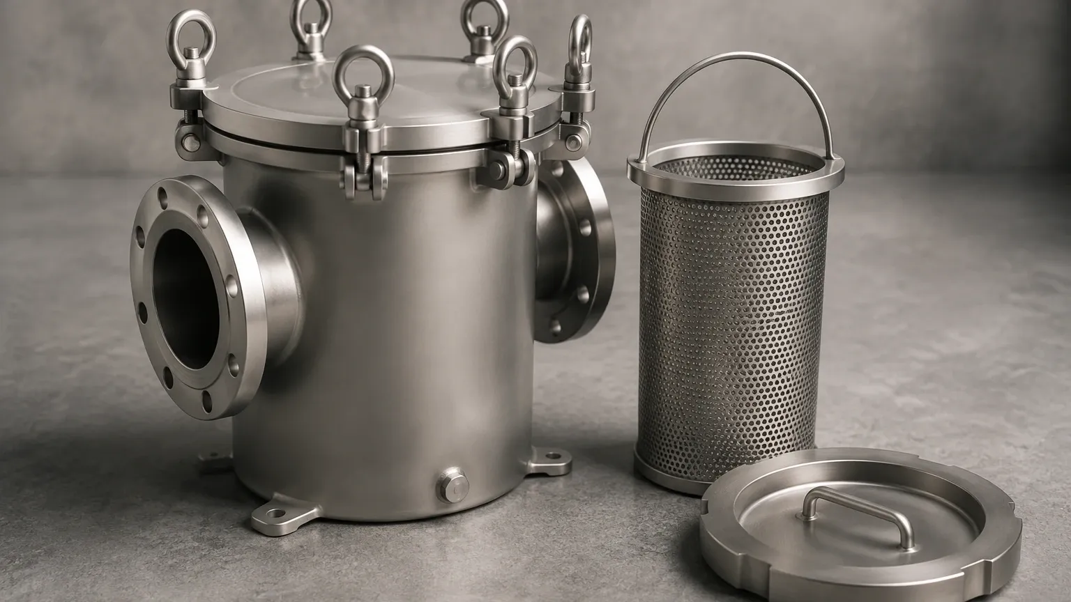 Hastelloy C276 Simplex Basket Strainers Hastelloy C276 Simplex Basket Strainers visual guide