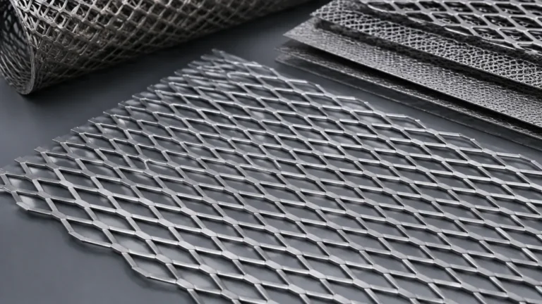 Heavy Duty Expanded Metal Mesh visual guide