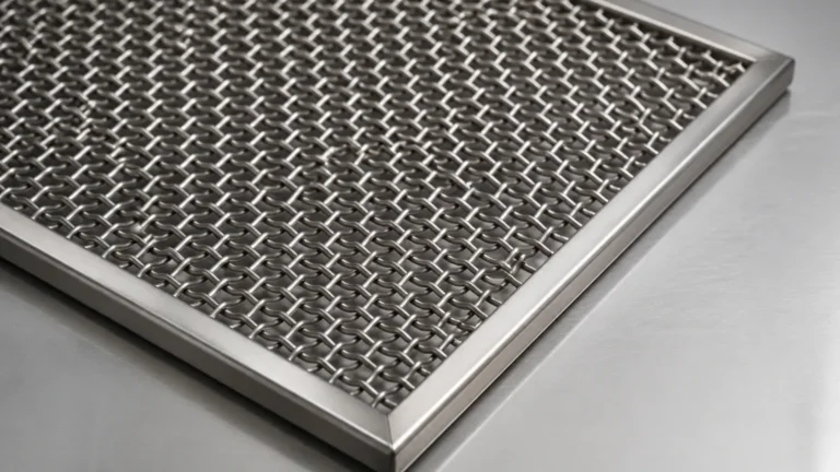 Heavy Duty Stainless Steel Woven Wire Mesh Grille visual guide