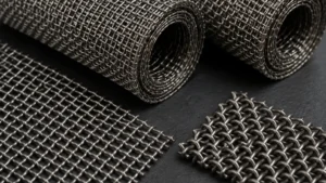 Heavy Gauge Woven Wire Mesh visual guide