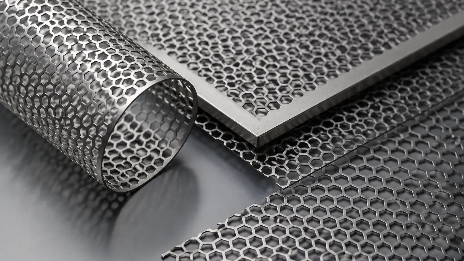 Hexagon Perforated Metal Hexagon Perforated Metal visual guide