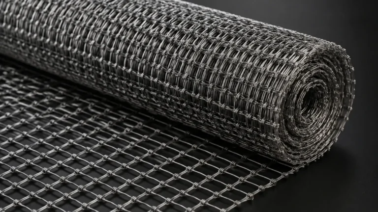 High Tensile Woven Wire Steel Mesh with a Fixed Knot visual guide