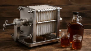 Hobby Maple Syrup Filter Press visual guide