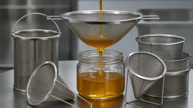 Honey Strainers visual guide