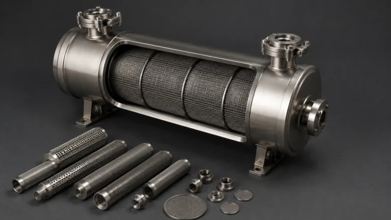 Horizontal Gas Filter Separator visual guide