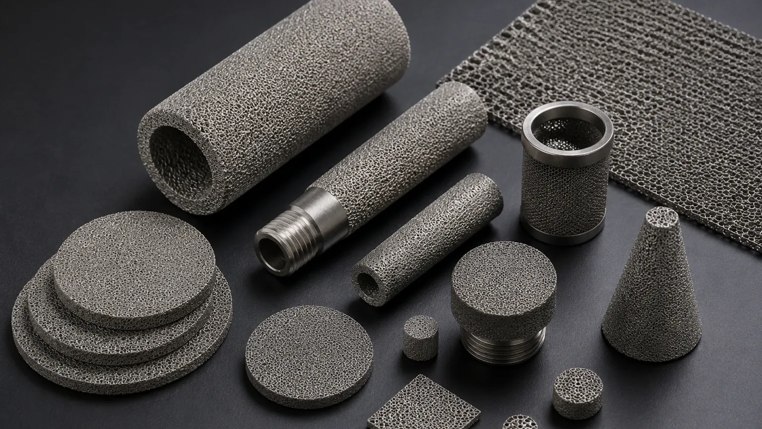 How Are Sintered Metal Filters Made visual guide