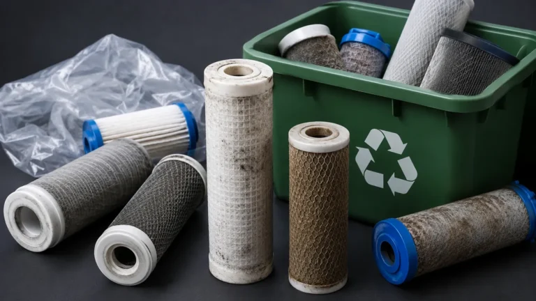 How Do You Dispose of Water Filter Cartridges visual guide