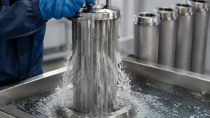 How to Backwash Cartridge Filter visual guide
