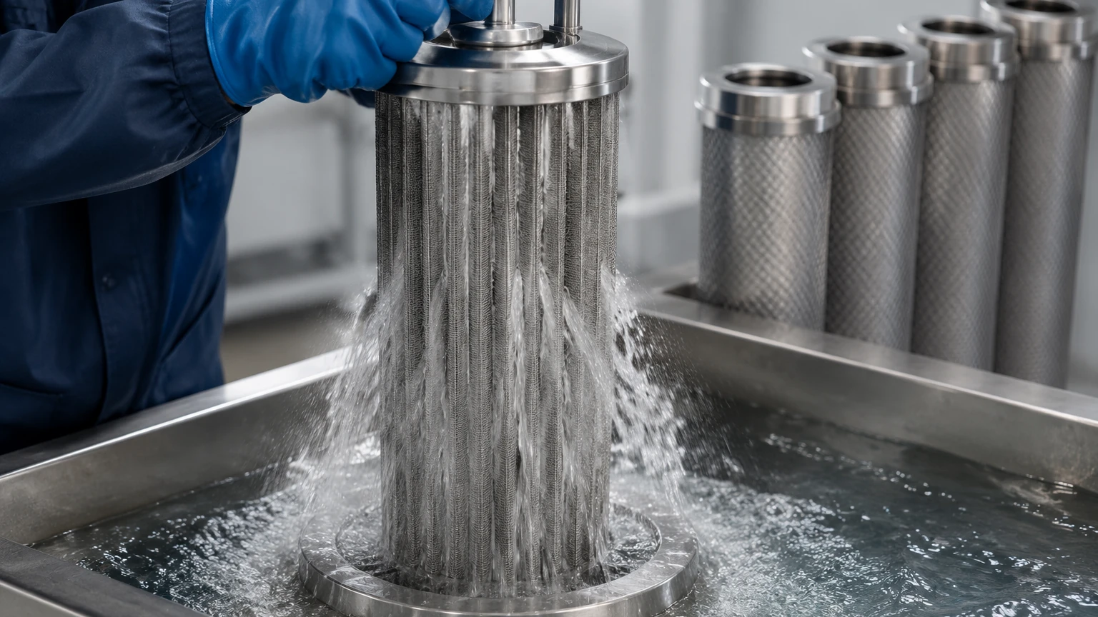 How to Backwash Cartridge Filter How to Backwash Cartridge Filter visual guide